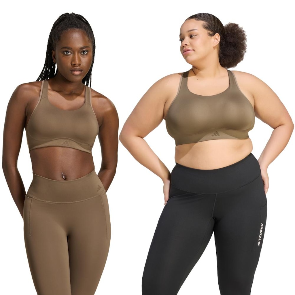 Top adidas Optime High Support Feminino
