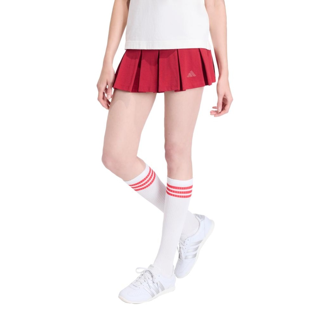 Saia adidas Seasonal Essentials Colorpop com Legging interna Feminina