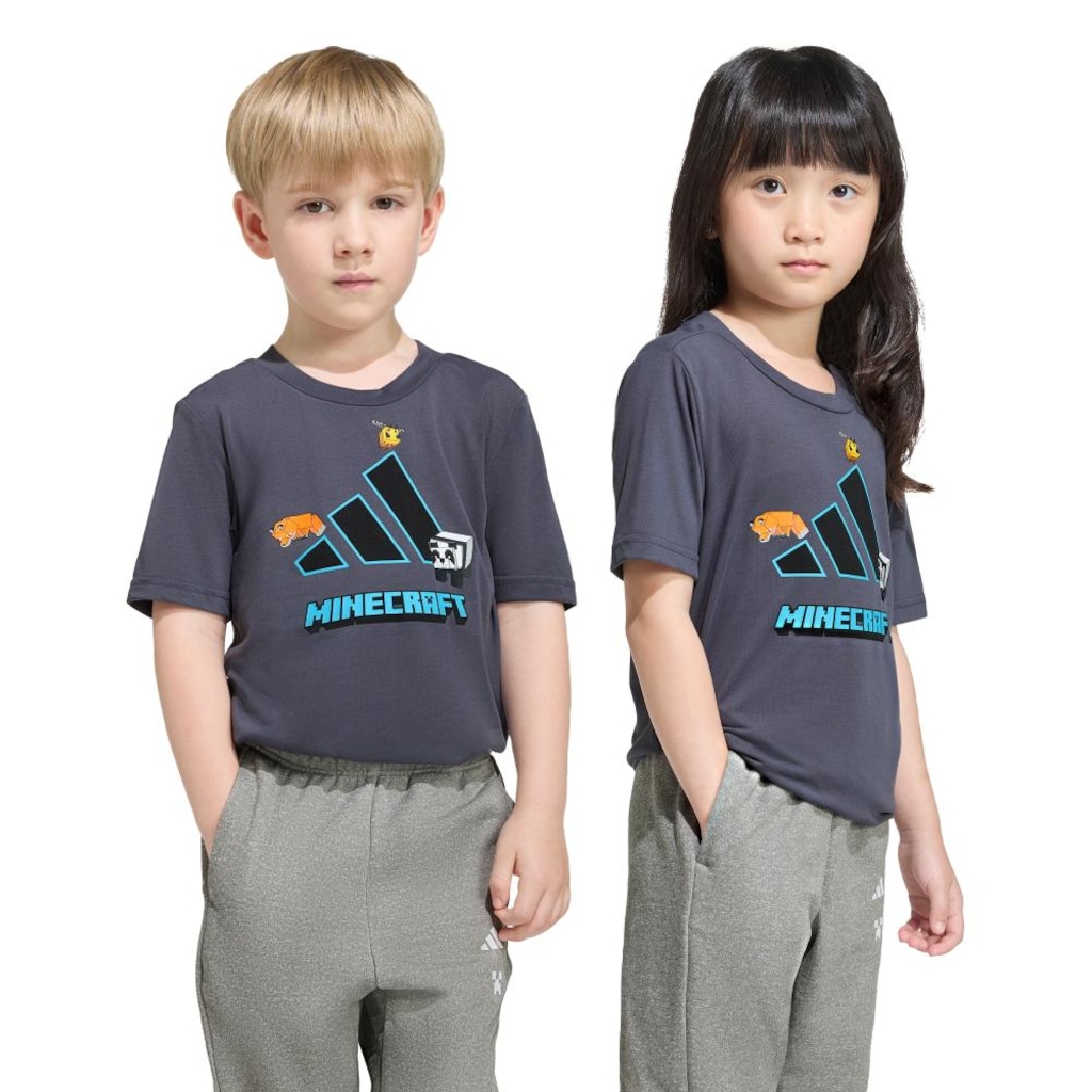 Camiseta Adidas Minecraft Infantil