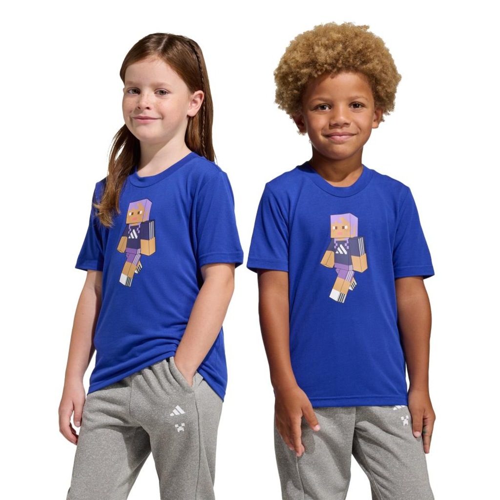 Camiseta Adidas Minecraft Infantil