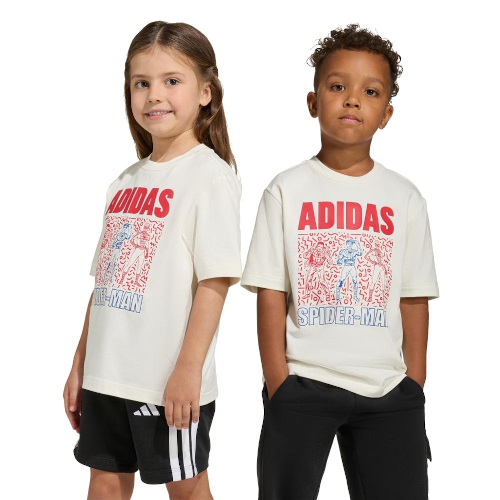 Camiseta Infantil Adidas Marvel Homem-Aranha