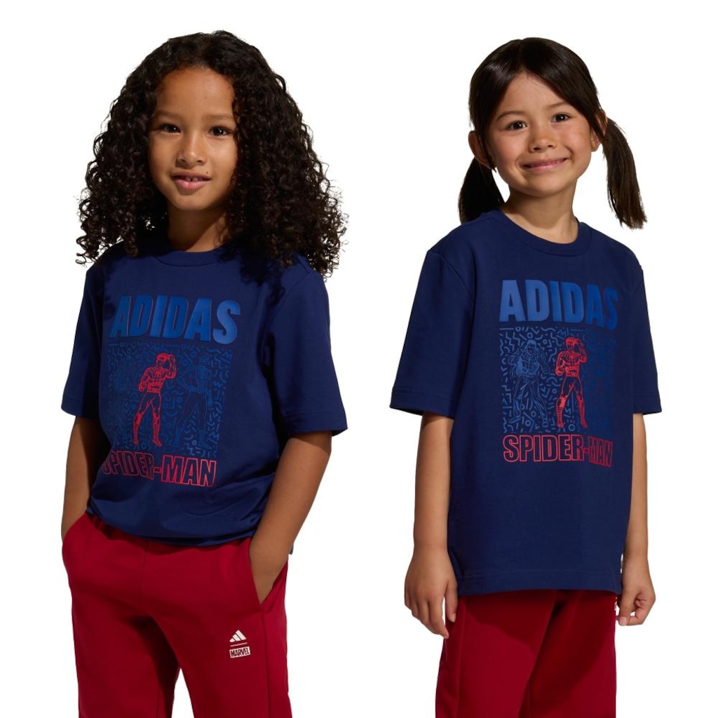 Camiseta Infantil Adidas Marvel Homem-Aranha