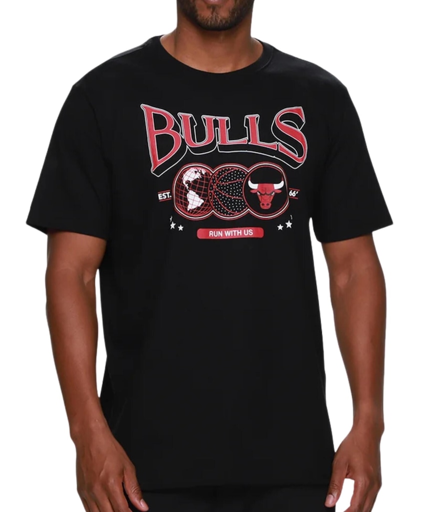 Camiseta Nba Chicago Bulls Worldwide - Masculina