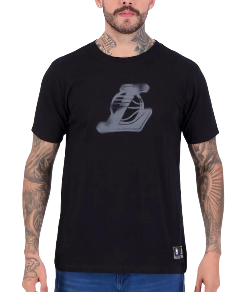 Camiseta Nba Los Angeles Lakers Spray - Masculina