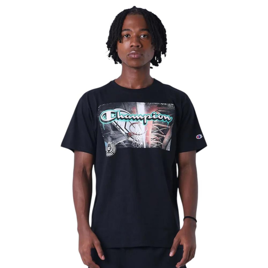 Camiseta Champion Basket Bridge Masculina