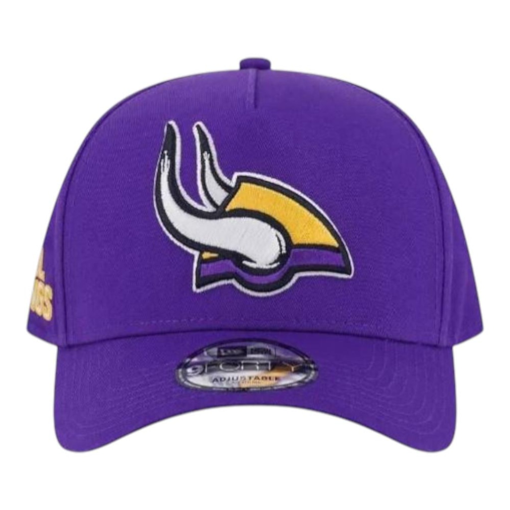 Imagem 3 do produto Boné Masculino New Era 940 A-Frame Minnesota Vikings Fun Graphic Aba Curva
