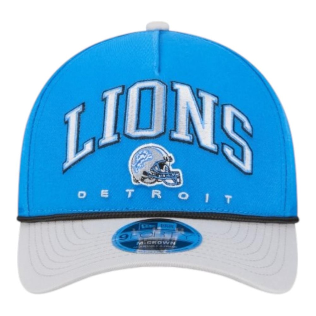 Imagem 3 do produto Boné Masculino New Era 940mc A Frame Detroit Lions Aba Curva