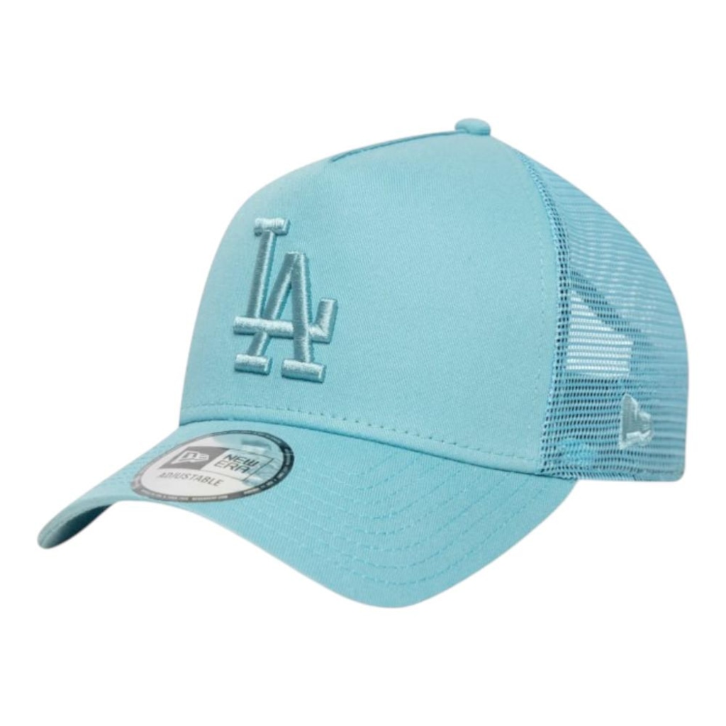 Boné Masculino New Era League Ess Trucker Los Angeles Dodgers Aba Curva