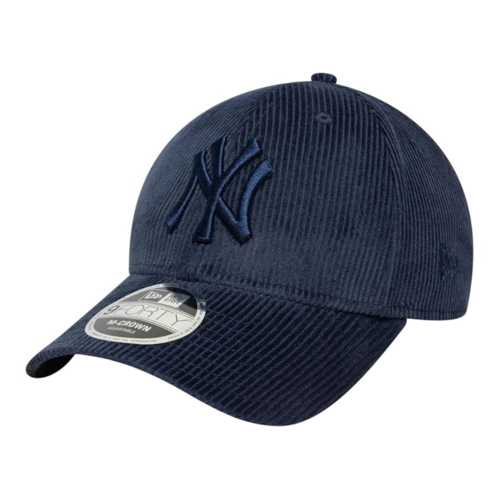 Boné Masculino New Era Cord 940Mc New York Yankees Aba Curva
