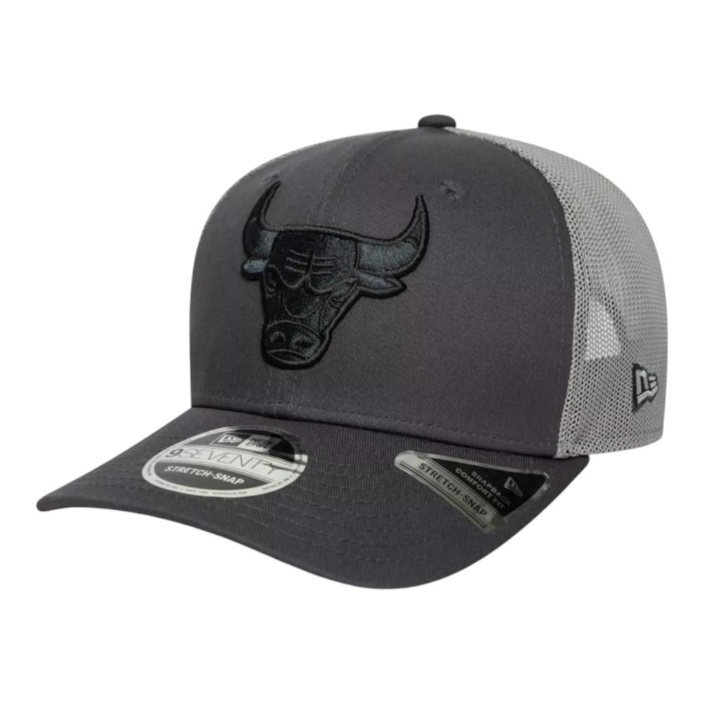 Boné Masculino New Era Tonal 970SS Chicago Bulls Aba Curva