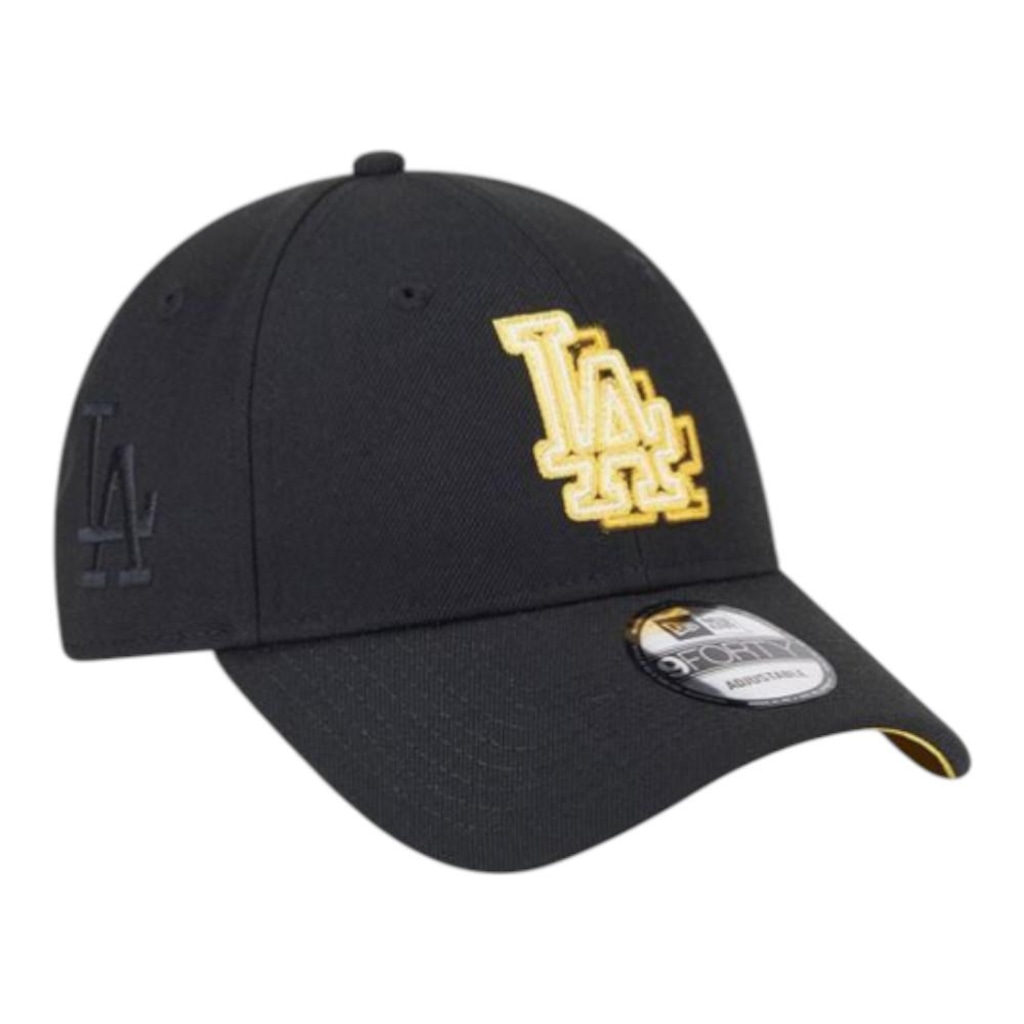 Imagem 2 do produto Boné Masculino New Era 940 Neon Los Angeles Dodgers Aba Curva