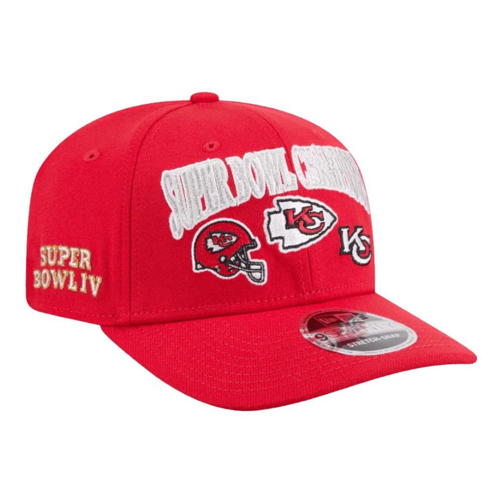 Imagem 2 do produto Boné Masculino New Era 970ss Super Bowl Kansas City Chiefs Aba Curva
