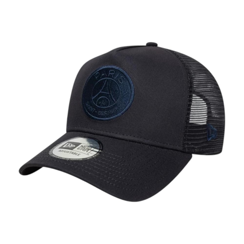 Boné Masculino New Era A-Frame Trucker Paris Saint-Germain Aba Curva