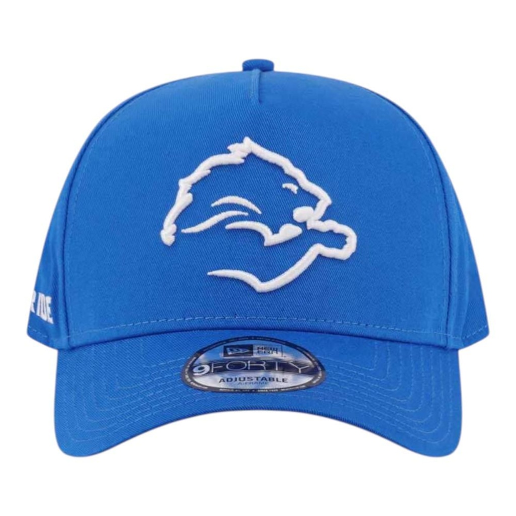 Boné Masculino New Era 940 A-Frame Detroit Lions Fun Graphic Aba Curva