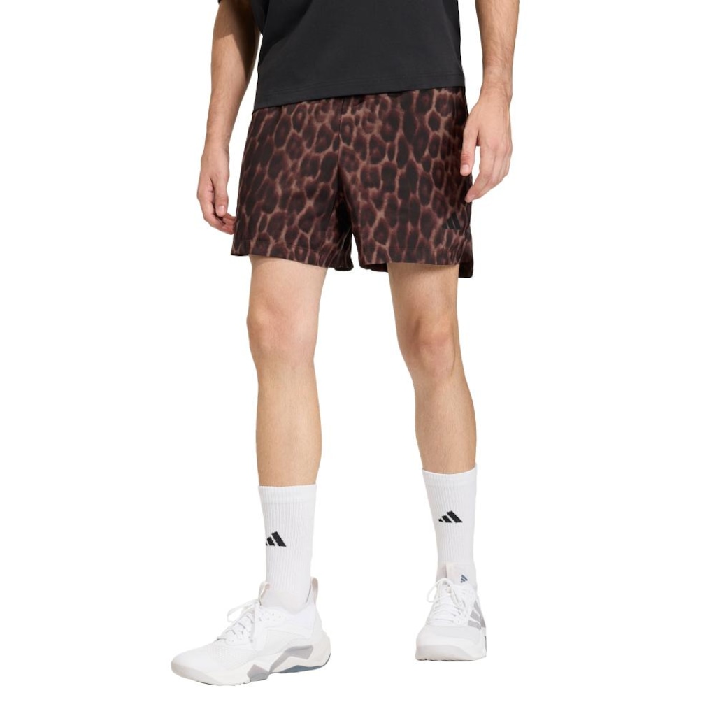 Bermuda de treino adidas D4T Power AOP Masculino