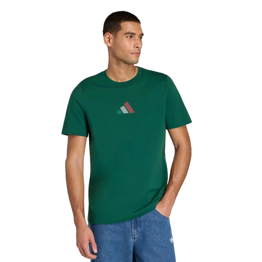 Camiseta Mexico Aztc G T Adidas Masculino