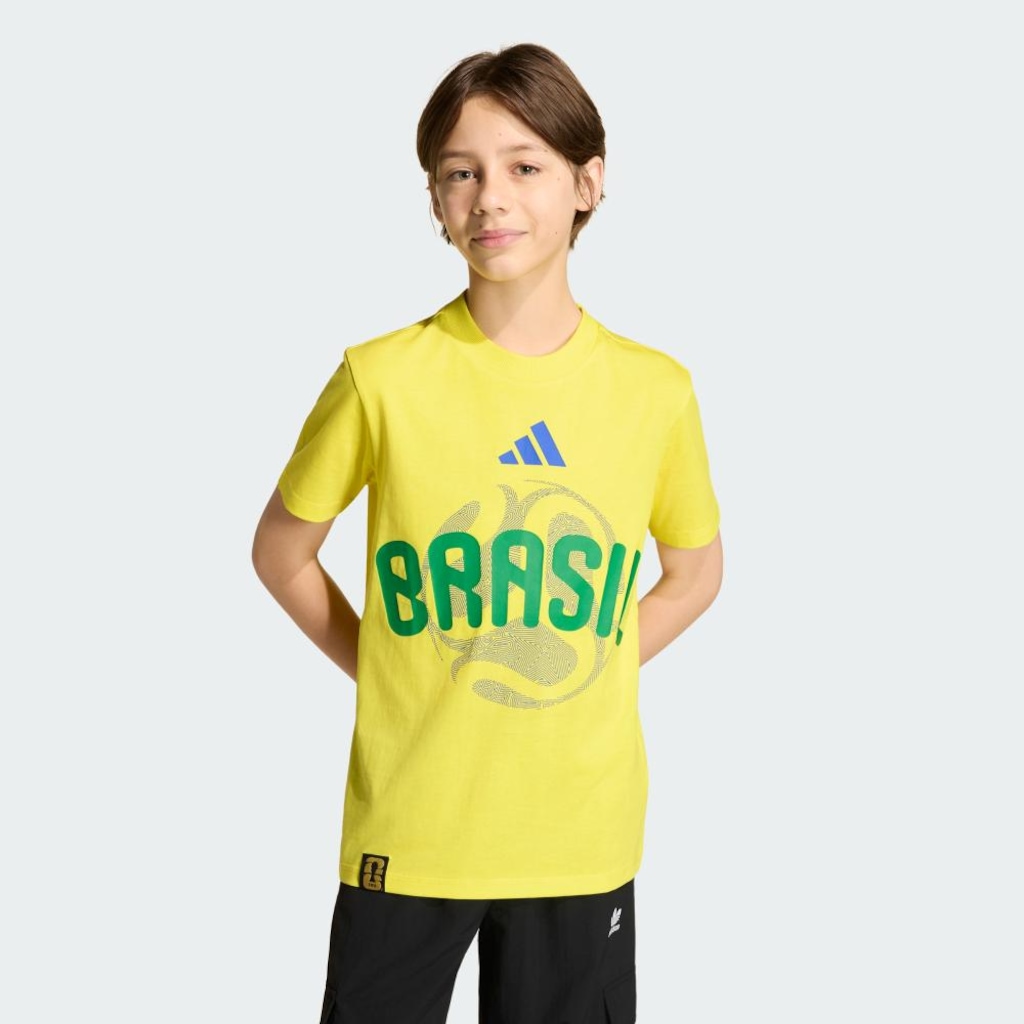 Imagem 3 do produto Camiseta adidas Copa do Mundo da FIFA™ 2026 Brasil Infantil