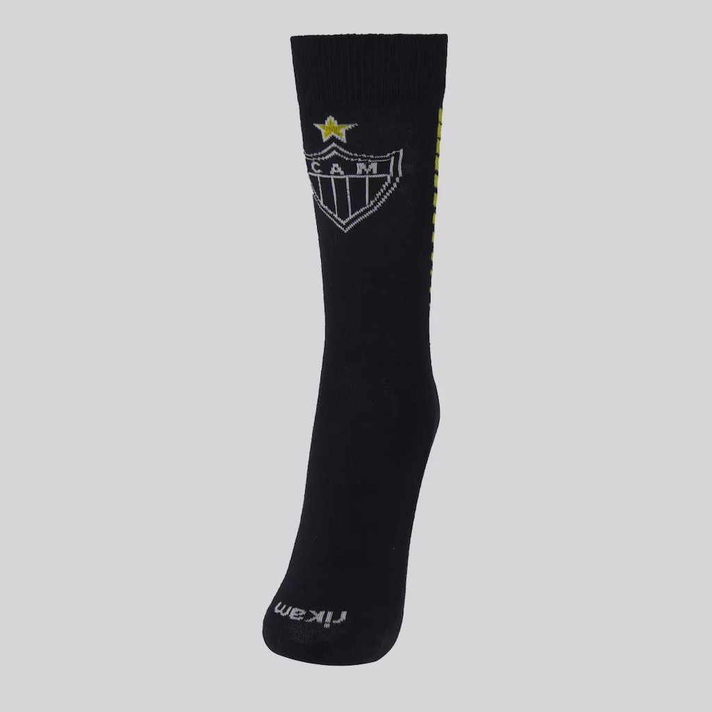 Meia Cano Alto Atlético Mineiro Escudo Unissex