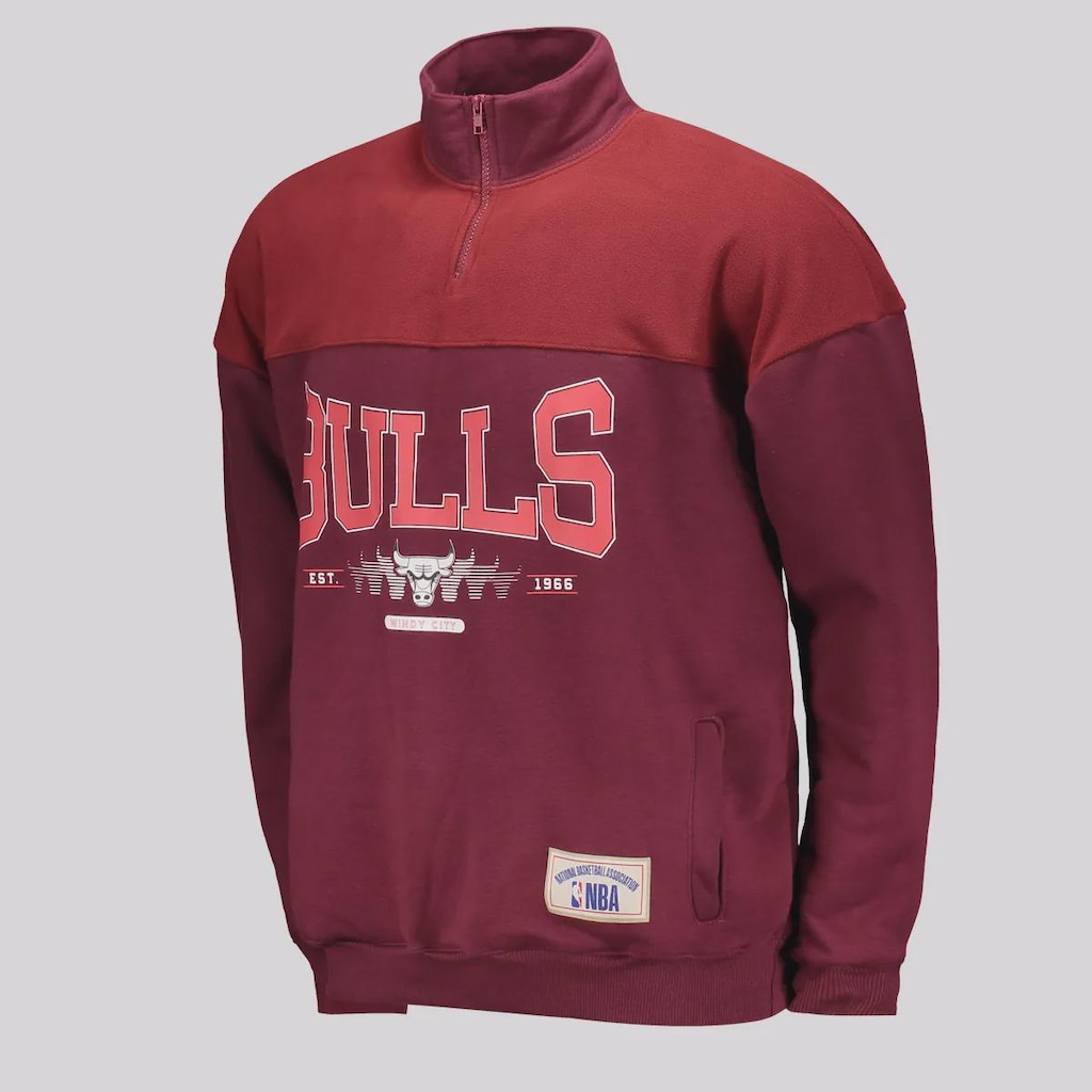 Imagem 2 do produto Blusão Moletom Unissex Chicago Bulls NBA