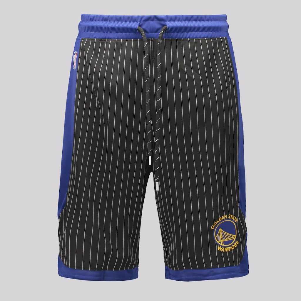 Bermuda NBA Golden State Warriors Logo Masculina