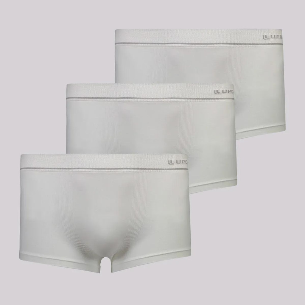 Kit de 3 Cuecas Lupo Microfibra