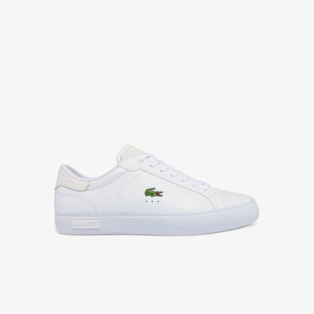Tênis Powercourt de Couro Lacoste Masculino