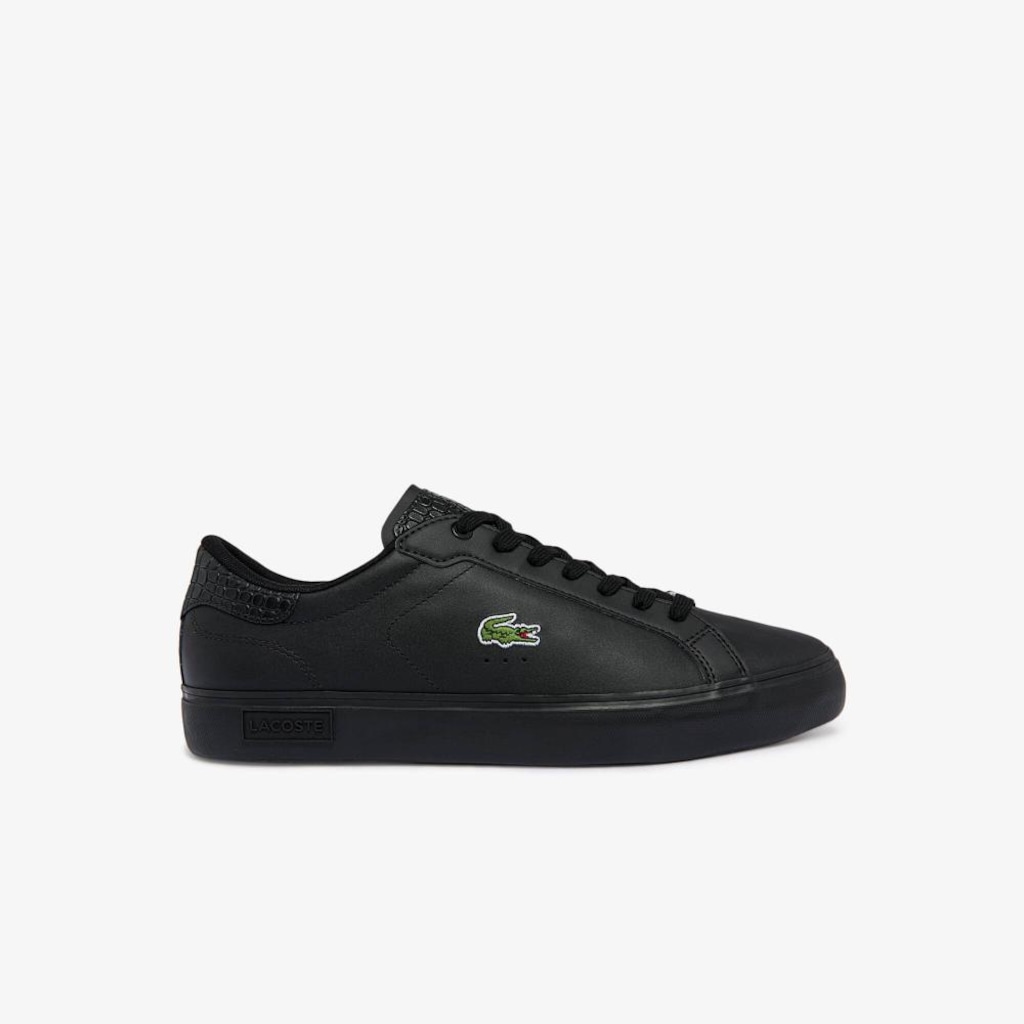 Tênis Powercourt de Couro Lacoste Masculino