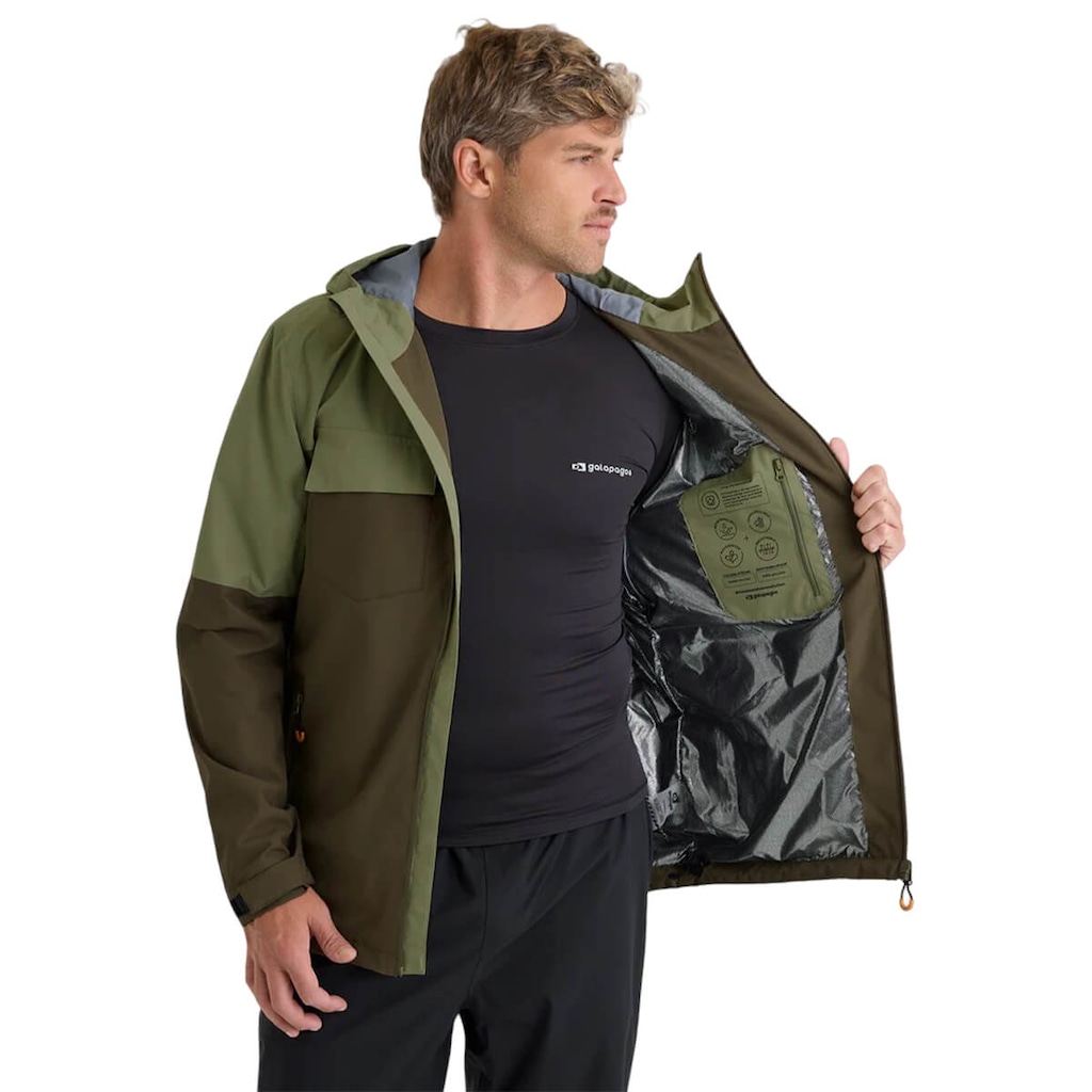 Imagem 3 do produto Jaqueta Corta Vento Galápagos Impermeável Darwin Heat- Masculina