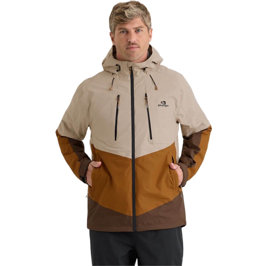 Jaqueta Corta Vento Galápagos Impermeável Darwin Evolution - Masculina