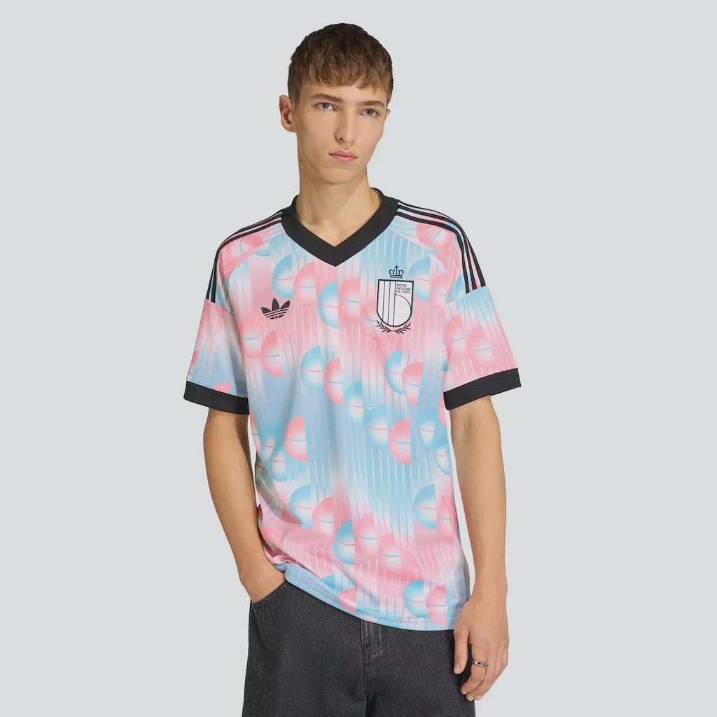 Camisa Bélgica Away 2026 adidas Masculina