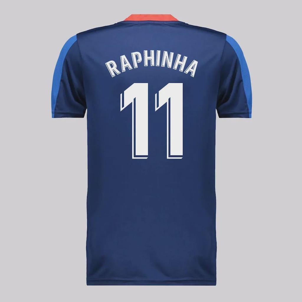 Camisa do Barcelona 11 Raphinha Infantil