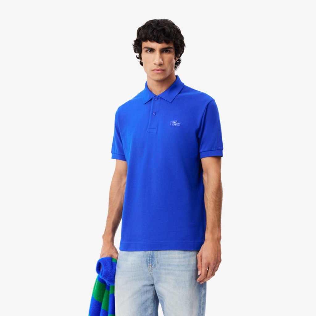 Camisa Polo Masculina de insígnia Original L.12.12 Lacoste