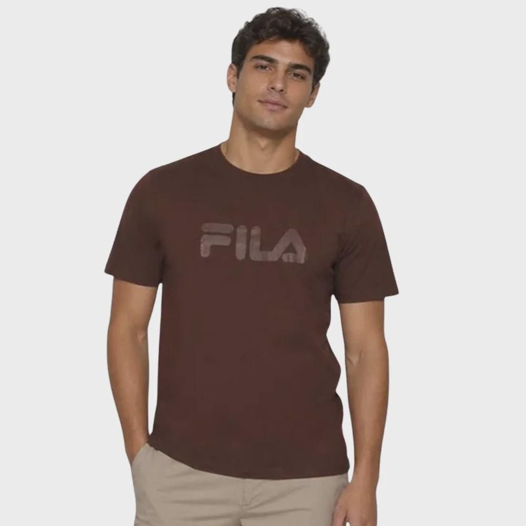 Camiseta Fila Regular Letter Premium IV Masculina