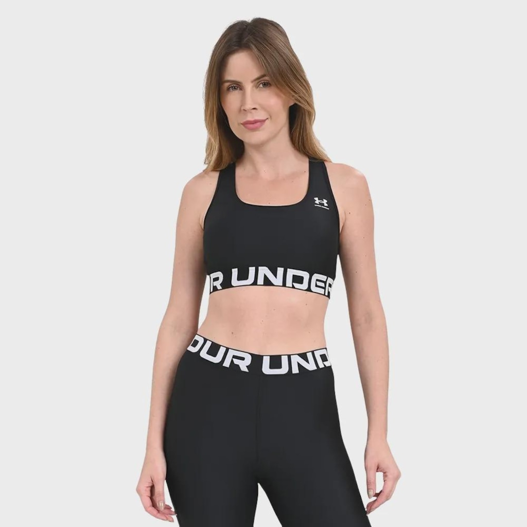 Imagem 4 do produto Top Feminino HeatGear Authentics Mid Under Armour