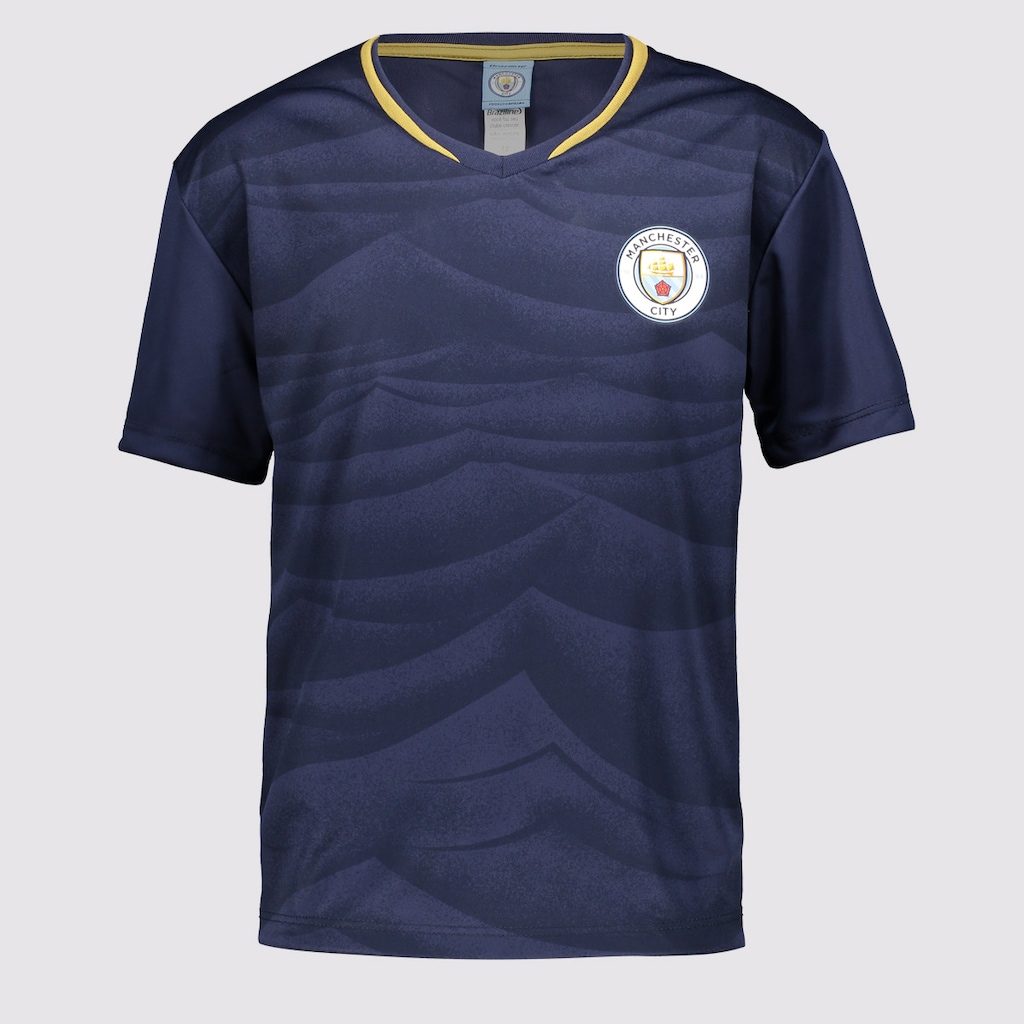 Camisa Manchester City Peter Infantil FutFanatics