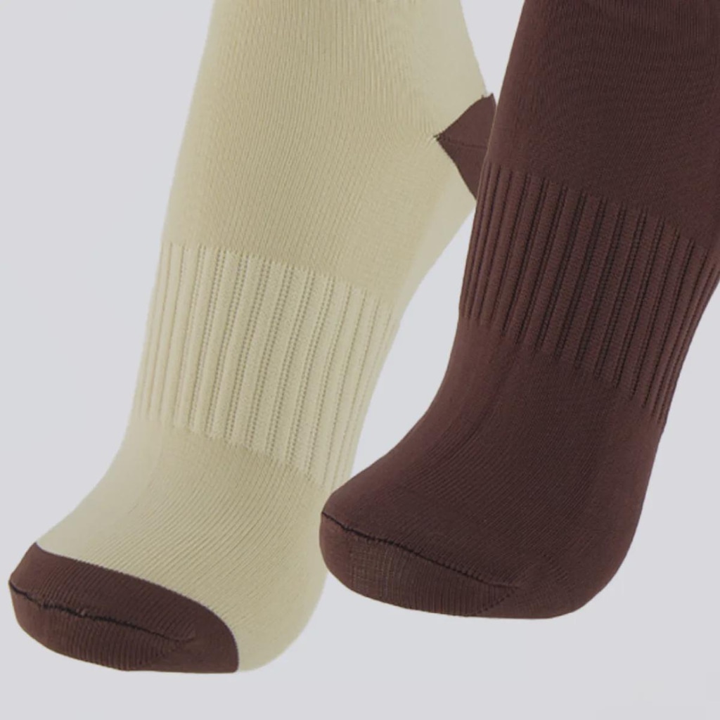 Imagem 3 do produto Kit Meia Cano Alto Fila 2 Pares Latte F-BOX Feminino
