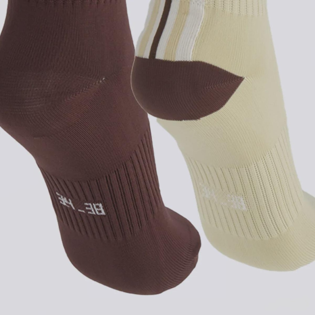 Imagem 4 do produto Kit Meia Cano Alto Fila 2 Pares Latte F-BOX Feminino