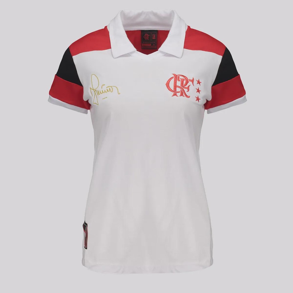 Camiseta Polo Flamengo Infantil 92 Feminina