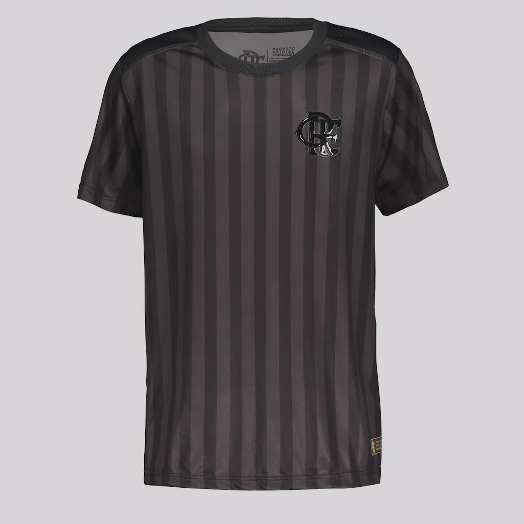 Camisa Flamengo Dry Sublimada All Black FutFanatics Masculina