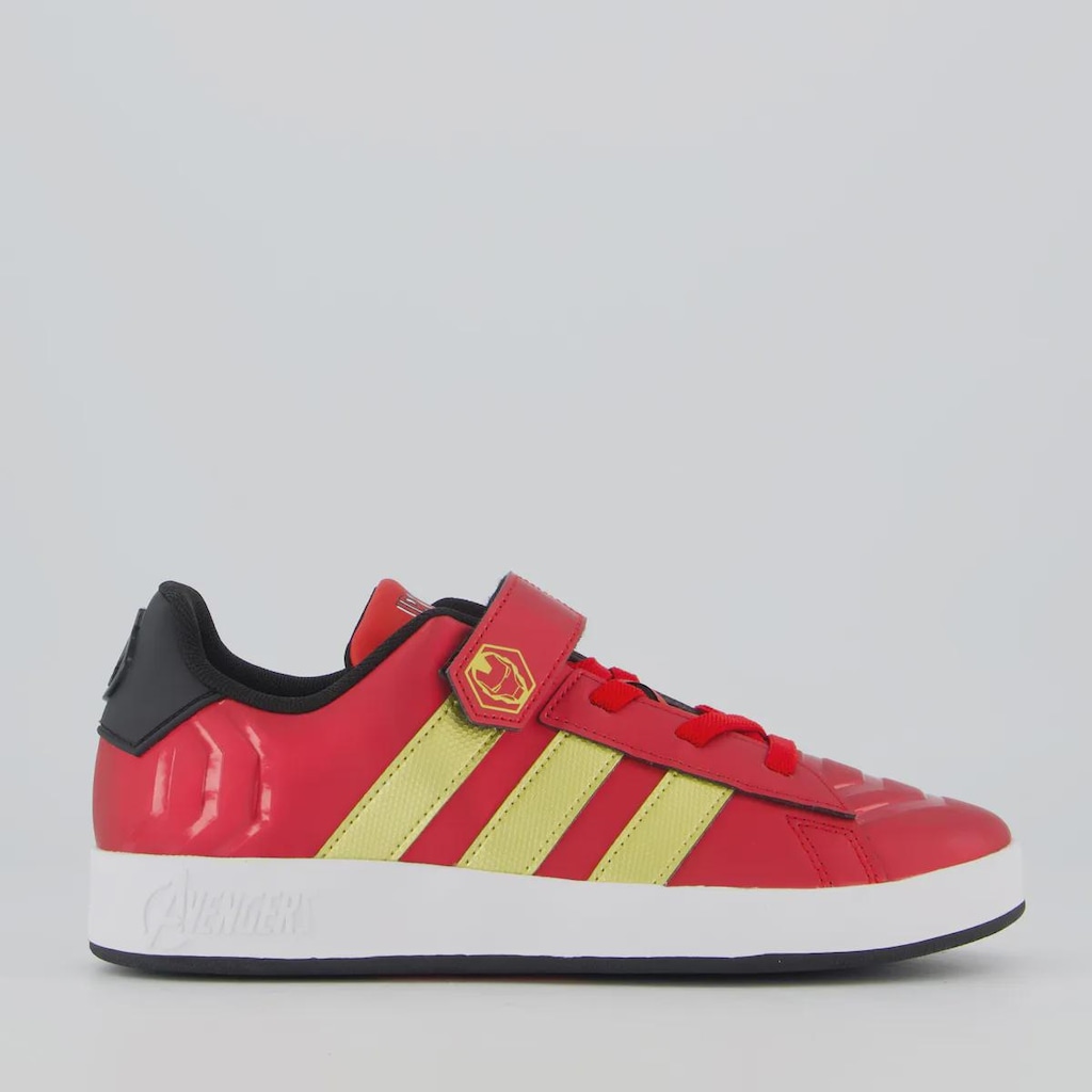 Tênis Infantil Grand Court Marvel Homem de Ferro EL adidas