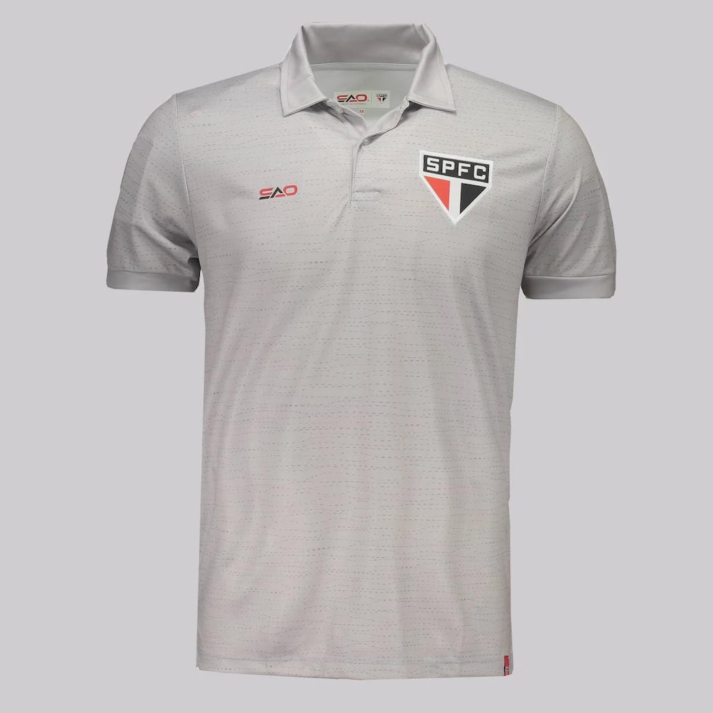 Camiseta Polo São Paulo Viagem 2025 FutFanatics Masculina