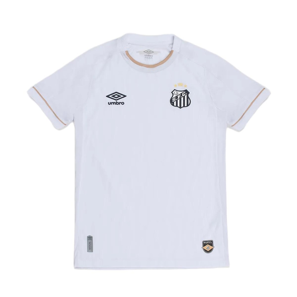 Camisa do Santos I 26/27 Torcedor Umbro Infantil