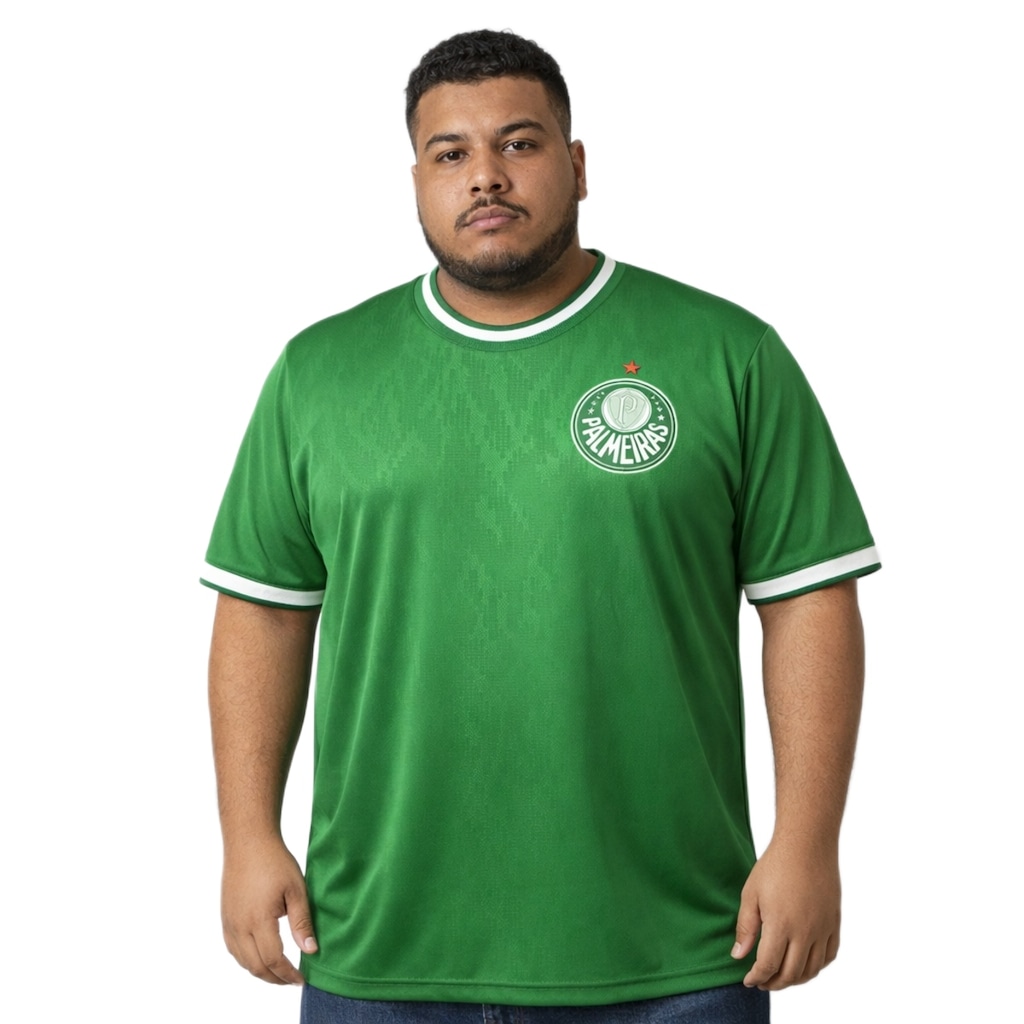 Camisa do Palmeiras Home Plus Size Betel - Masculina
