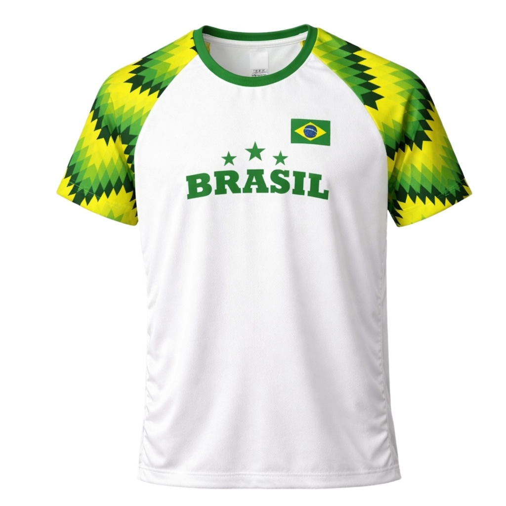 Camisa Brasil Essence RetrôMania - Masculina