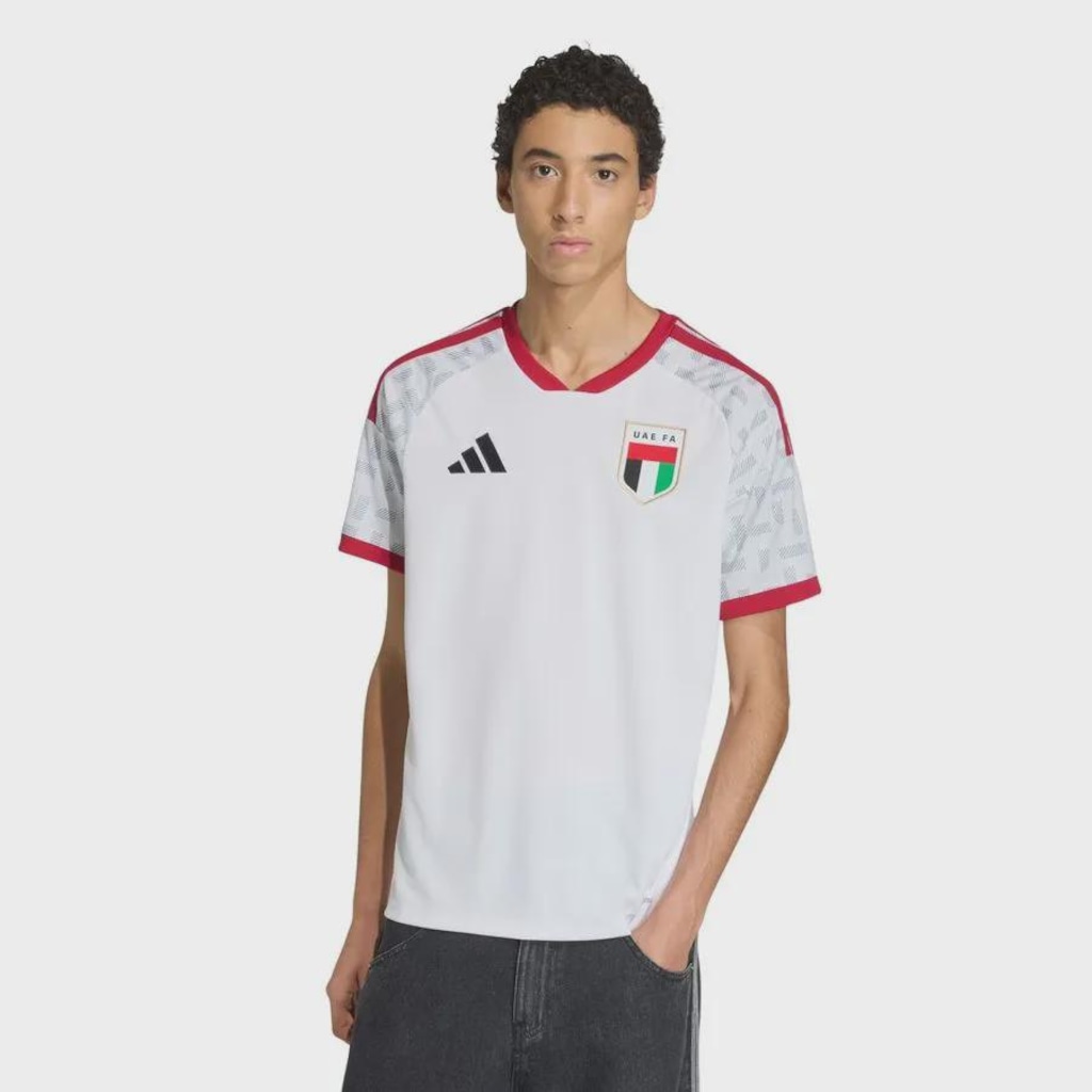 Camisa Emirados Árabes Unidos I 26/27 adidas Masculina