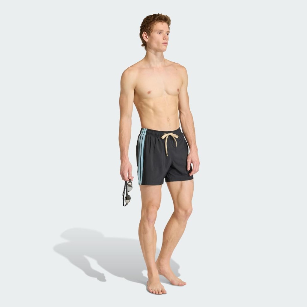 Imagem 4 do produto Short de natação adidas Três Listras 5 polegadas Masculino