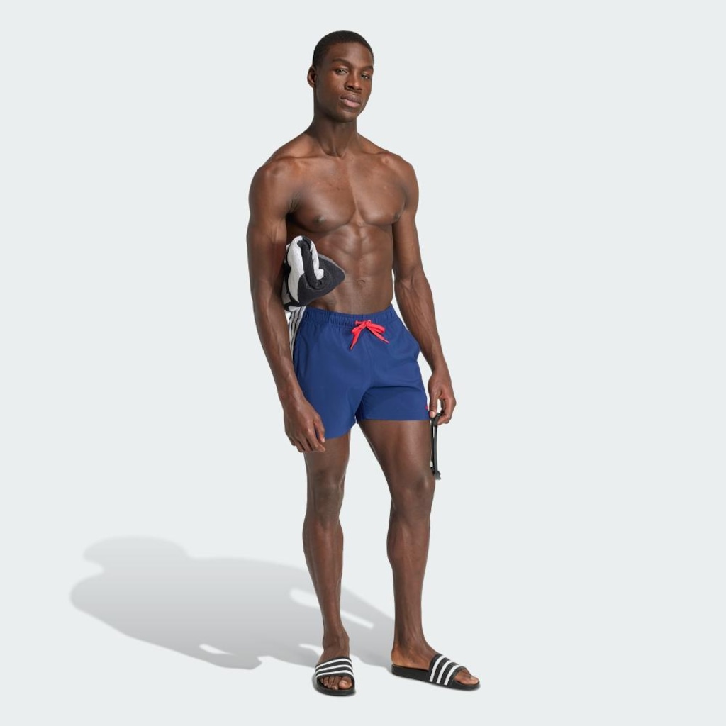 Imagem 4 do produto Short de natação adidas Três Listras 5 polegadas Masculino