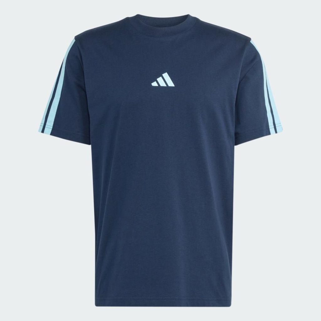 Imagem 2 do produto Camiseta adidas Essentials Três Listras Malha Simples Masculina