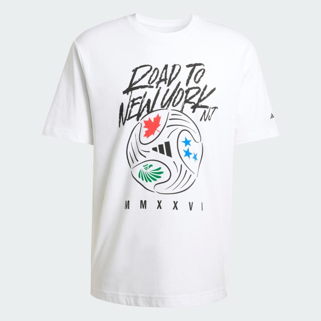 Imagem 2 do produto Camiseta adidas FIFA WC Road to NY NJ Masculina