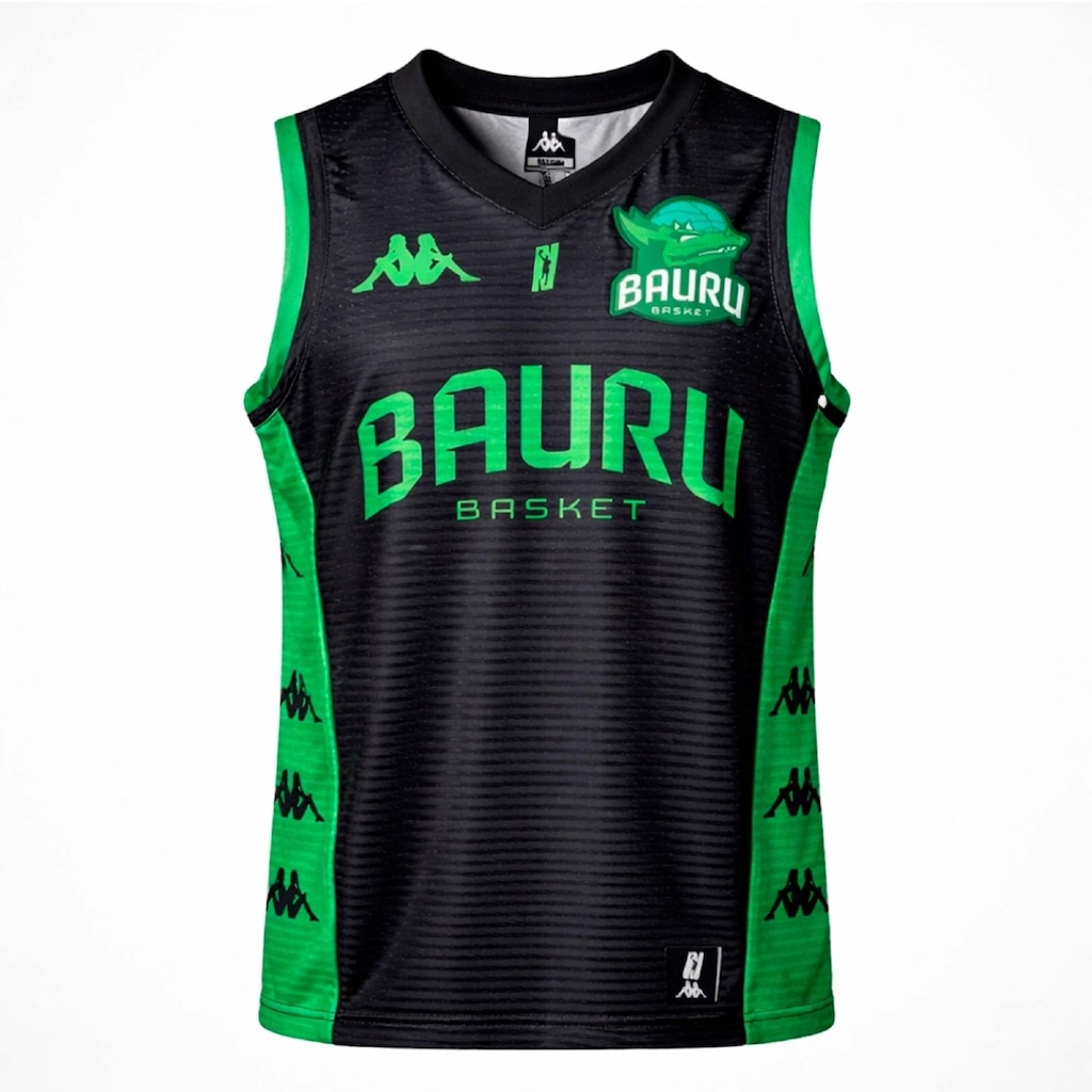 Camisa Bauru Kappa Regata Basket III 26/27 Torcedor - Masculino